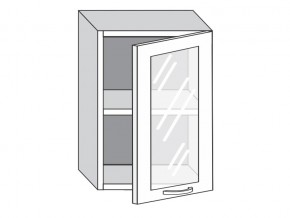 1.50.3 Шкаф настенный (h=720) на 500мм с 1-ой стекл. дверцей в Талице - talica.magazin-mebel74.ru | фото