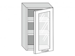 19.50.3 Шкаф настенный (h=913) на 500мм с 1-ой стекл. дверцей в Талице - talica.magazin-mebel74.ru | фото