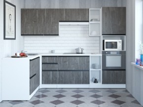 Кухонный гарнитур Ноктюрн мега прайм 1500х2700 мм в Талице - talica.magazin-mebel74.ru | фото