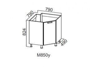 М850у Стол-рабочий 850 (угловой под мойку) в Талице - talica.magazin-mebel74.ru | фото