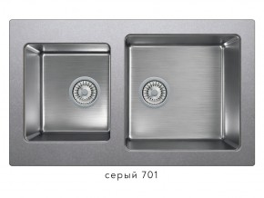 Мойка комбинированная Tolero twist TTS-840 Серый 701 в Талице - talica.magazin-mebel74.ru | фото