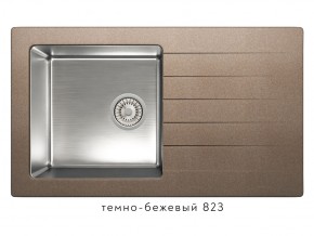 Мойка комбинированная Tolero twist TTS-860 Темно-бежевый 82 в Талице - talica.magazin-mebel74.ru | фото