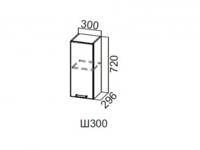 Ш300/720 Шкаф навесной 300/720 в Талице - talica.magazin-mebel74.ru | фото