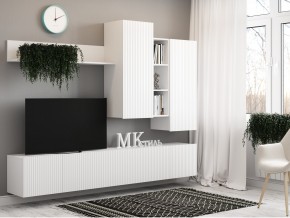 Стенка НМ-001 Сканди МДФ фасад белый в Талице - talica.magazin-mebel74.ru | фото