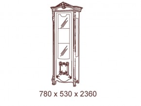 Витрина 1- дверная (правая/левая) 07.321 в Талице - talica.magazin-mebel74.ru | фото